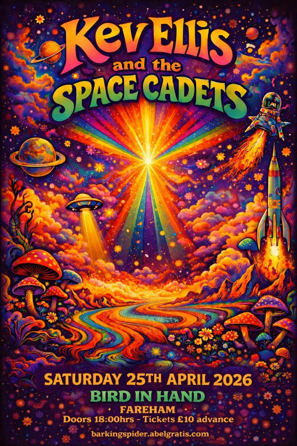 Kev Ellis and The Space Cadets at The Havana Bar